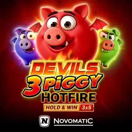 Devils 3 Piggy Hotfire Hold & Win Buy Bonus — Novomatic